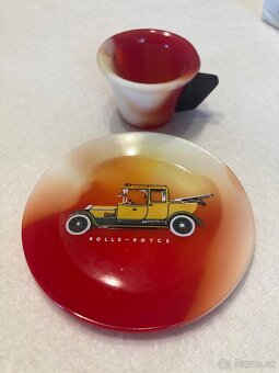 r.1920-40 dobové automob.na mocca súprave art.deco - 5