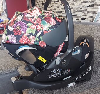 Autosedacka Cybex Cloud Z I-size Spring Blossom Dark s bazou - 5