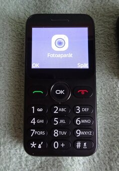 Predám seniorský mobil ALCATEL 3085X s bat. a nabíjačkou. - 5