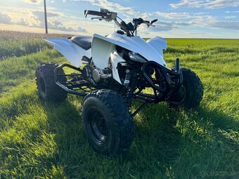 Yamaha YFZ 450 biele ŠPZ - 5