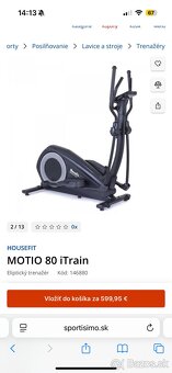 Eliptický trenažér House Fit Motio 80 i Train - 5