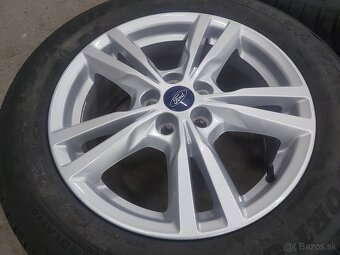 5x108R17 elektrony orig.FORD -235/55R17 DUNLOP zimné pneu - 5