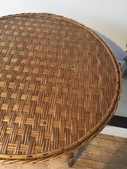 STARší RATANOVý STôL - 5