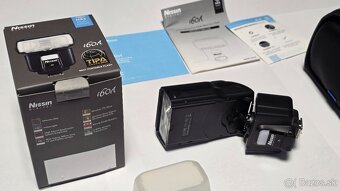 BLESK - Nissin i60A blesk pre FT Olymus, Panasonic Micro 4/3 - 5