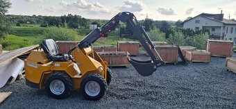 Mininakladac Kruger XKL480Z smykový riadeny nakladac - 5