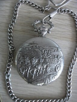 Predám hodinky-cibule polovnícky motív-dovoz Rakúsko. - 5