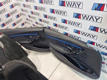 Alcantara interiér BMW 3 F31 - 5