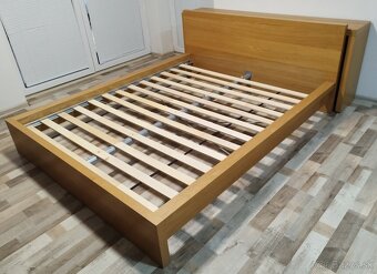 ram manzelskej postele s rostom a serv.stolikom, 160x200 cm - 5