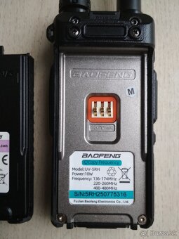 Vysielačka BAOFENG UV5RH 10W - 5