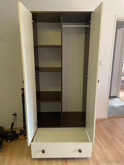Dvojdverová detská šatníková skriňa - 5