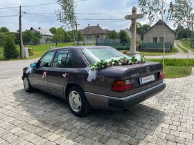 Svadobné auto, auto na svadbu, prenájom Mercedes - 5