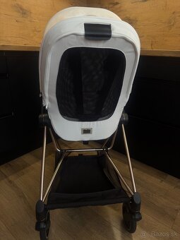 Cybex mios 3.0 rosegold s off white poťahom - 5