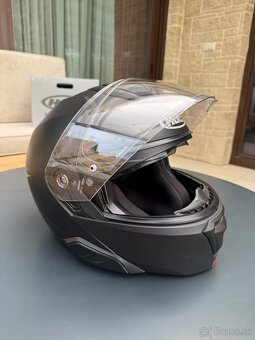 HJC i91 XL semi flat black + HJC 21B - 5