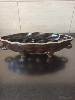 Smaltovaný kastról 28cm a keramická forma na vianočku 28 cm - 5