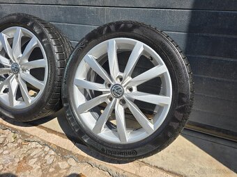 Zimná Sada Volkswagen GOLF DIJON 205/50 R17 Continental - 5