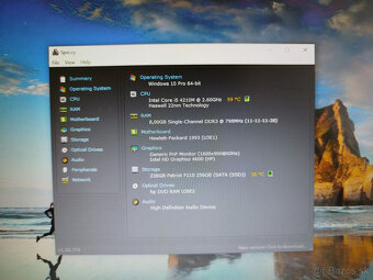 notebook HP ProBook 640 G1 - Core i5, 8GB, 256B SSD, W10 - 5