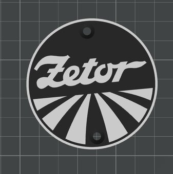 Predám logo Zetor – 68 mm (viac modelov) - 5