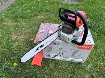 Nová benzínová motorová pila STIHL MS261 - 5