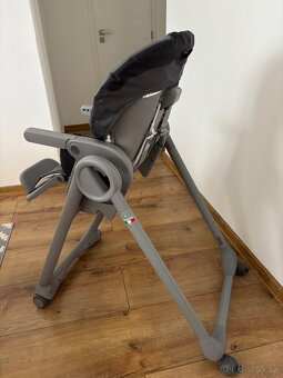 CHICCO Stolička jedálenská Polly Magic Relax - Graphite - 5