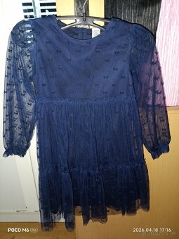 Šaty 122/128 a sukničky 116/122 - 5