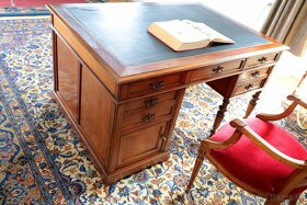 Starožitný neoklasicistní francouzský psací stůl Ludvík XVI - 5