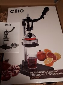 rucny pakovy lis cilio na citrusy, granatove jablka a ine - 5
