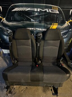 Zadna dvojsedacka Mercedes w447 Vito, V-klass, Viano - 5