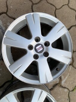 Predám hliníkové disky elektrony 5x112 R16 - 5