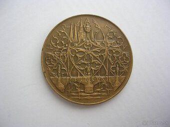 AE medaila 10 dukát Karel IV. - návrh Jiří HARCUBA 1978 - 5