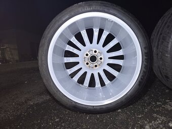 Dvojrozmer hliníkové disky Jaguar 5x108 r19 + pneu - 5