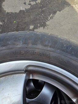 Honda Civic alu disky +pneu 195/60R15 - 5