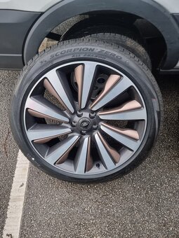 Alu sady RANGE ROVER R22 R23 nové, originál TOP LETO aj Zima - 5