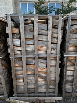 Palivové drevo v klietkach - kamiónové odbery - 5