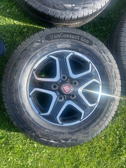 Predám Elektrony 5X118 r16 záťažové na karavan alebo dodávku - 5