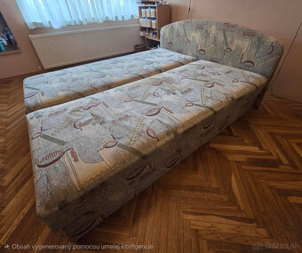 Dvojposteľ s úložným priestorom - 5