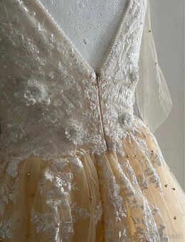 NOVÉ svadobné šaty predám - 5