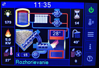 Horák na pelety s ovládaním cez internet - 5