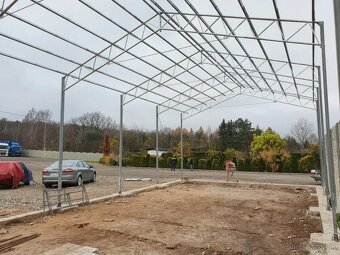 Pozinkovaná konštrukcia 8x26m - 5