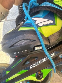 Nastaviteľné kolieskové korčule Rollerblade 26 až 29 - 5