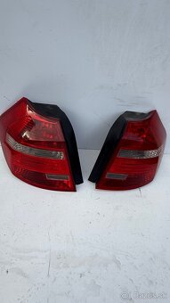 bmw e87 predné svetlomety zadné - 5