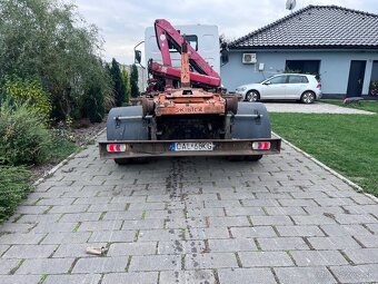 Renault midlum 12.180, hákový nosič kontejneru 1m, HR - 5