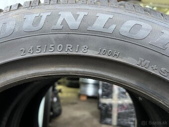 Zimné pneumatiky dunlop 245/50R18 run flat - 5