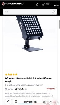 Infrapanel Mitochondriak Easylight - 5