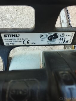 Stihl ms 190T - 5