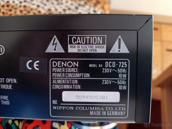 predám DENON DCD-725 - 5