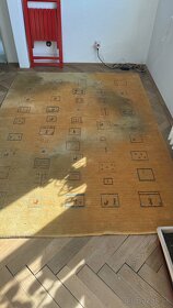 Indický 100% vlnený koberec 232cm x 167cm - 5
