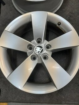 Originál škoda disky r17 - 5