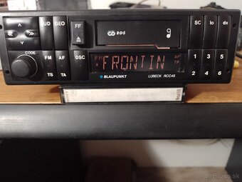 Predám radio Blaupunkt Lubeck Rcc45 - 5