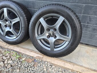Alutec 4x100+Celoročné pneu Michelin 175/65 R14 - 5