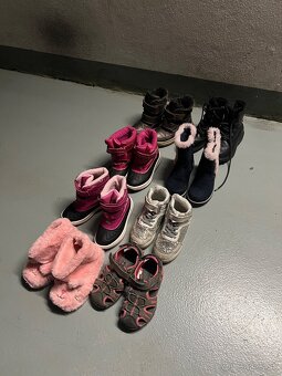 Detské dievčenské topánky č.27 - 5